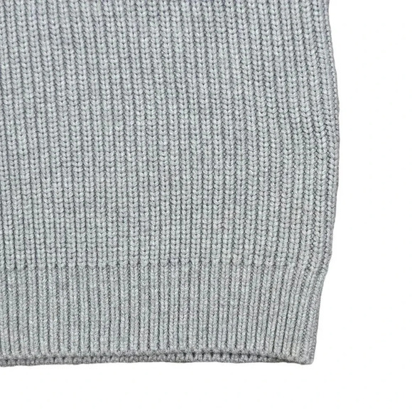 Michael Kors Women’s‎ Sleeveless Turtleneck Sweater Light Gray Size Small - Picture 9 of 10